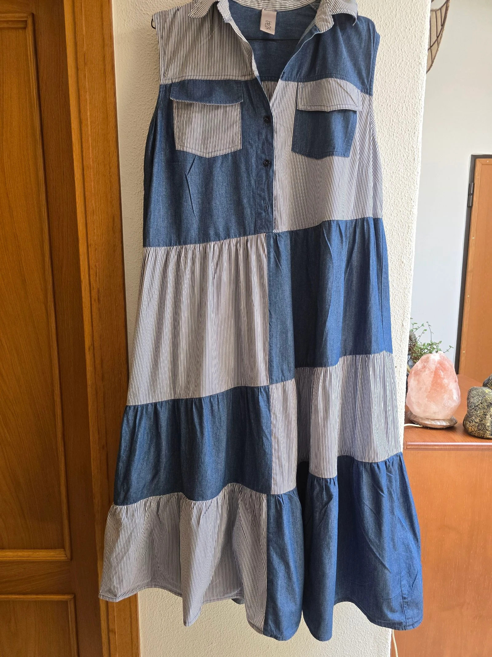 Vestido largo vaquero XL Stessa – photo 2